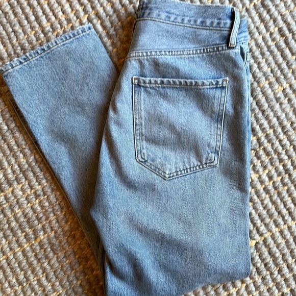 Agolde High Rise Straight Crop - Picture 5 of 5